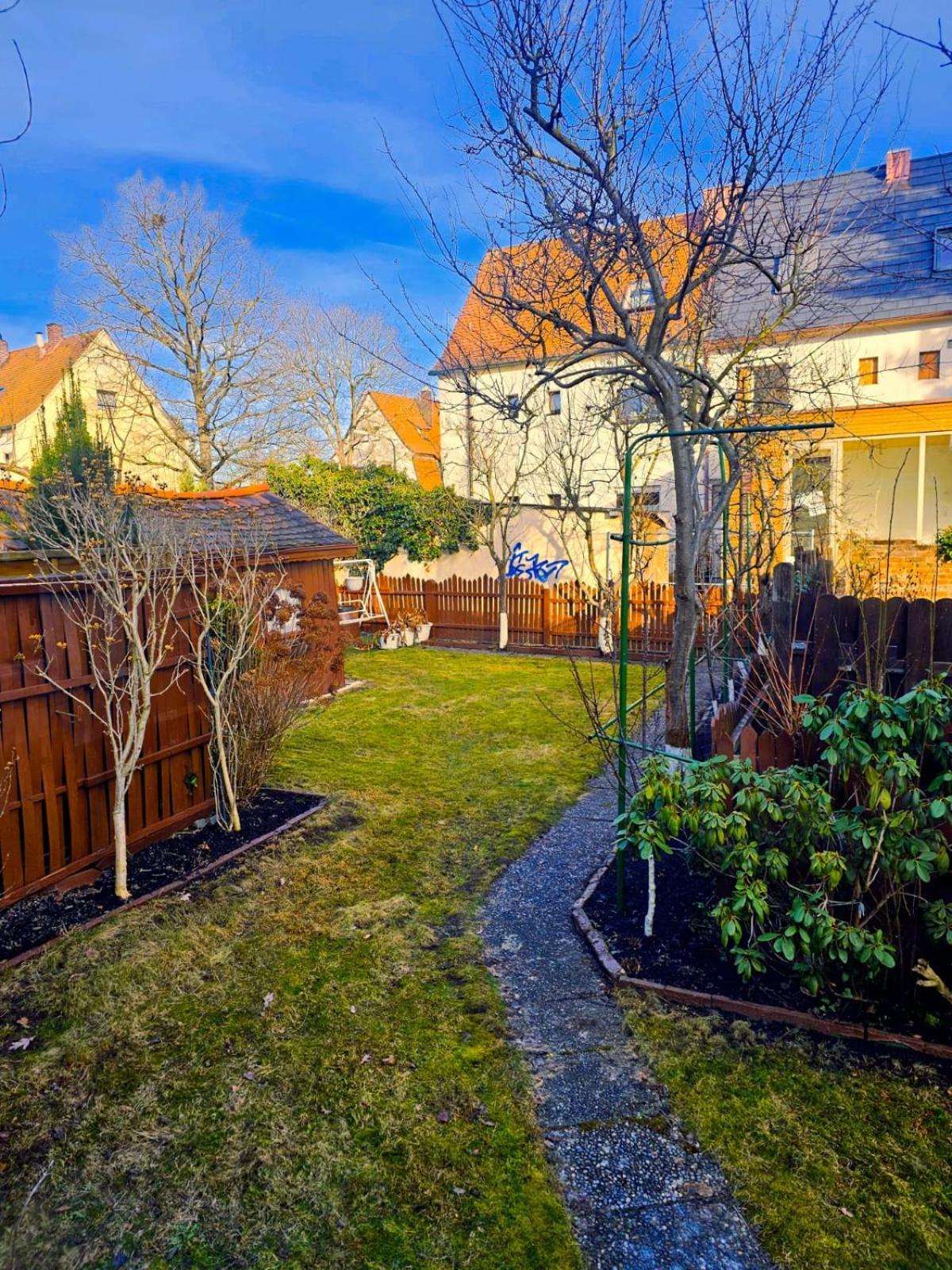 Gartenwohnung Mit Terrasse 2 Zimmer Nuremberg Exterior photo
